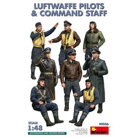 MiniArt MiniArt - Luftwaffe Pilots & Command Staff - 1:48