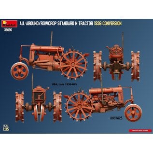 MiniArt All-Around/Rowcrop Standard N Tractor 1936 Conversion - 1:35