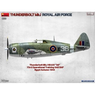 MiniArt Republic Thunderbolt Mk. I Royal Air Force - Basic Kit - 1:48