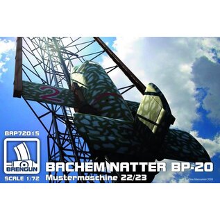 BRENGUN Bachem BP-20 Natter - Mustermaschine 22/23 - 1:72