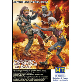 Master Box Master Box - Zombie Hunter- Road to Freedom! Last Chance! Zombieland Series, Kit No. 4 - 1:35