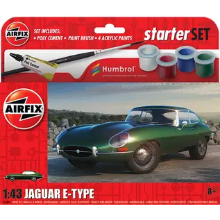 Airfix Starter Set - Jaguar E-Type - 1:43
