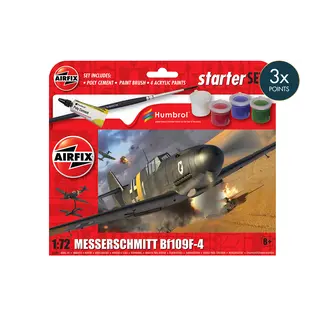 Airfix Starter Set - Messerschmitt Bf 109F-4 - 1:72