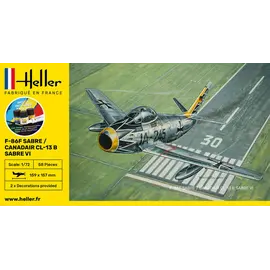 Heller Heller - Starter Kit - North American F-86F / Canadair CL.13 Sabre - 1:72