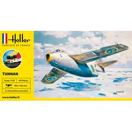 Heller Heller - Starter Kit - Saab 29 Tunnan - 1:72