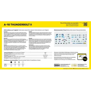 Heller Starter Kit - Fairchild-Republic A-10 Thunderbolt II - 1:144