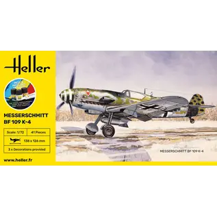 Heller Starter Kit - Messerschmitt Bf 109K-4 - 1:72