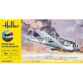 Heller Heller - Starter Kit - Focke-Wulf Fw 190A-5/-8/F-8 - 1:72