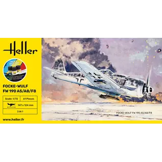 Heller Starter Kit - Focke-Wulf Fw 190A-5/-8/F-8 - 1:72