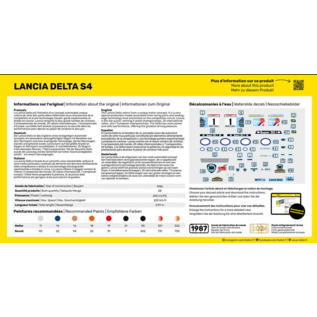 Heller Starter Kit - Lancia Delta S4 - 1:43