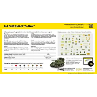 Heller Starter Kit - M4 Sherman D-Day - 1:72