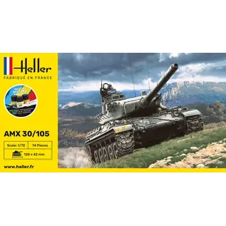 Heller Starter Kit - AMX 30/105 - 1:72