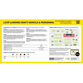 Heller Starter Kit - LCVP - Landing Craft Vehicle & Personnel - 1:72