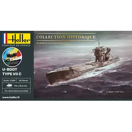 Heller Heller - Starter Kit - U-Boot Typ VIIC - 1:400