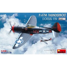 MiniArt MiniArt - Republic P-47M Thunderbolt - Dorsal Fin - Basic Kit - 1:48