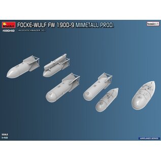 MiniArt Focke-Wulf FW 190D-9 Mimetall Prod. JG 301 - Basic Kit - 1:48