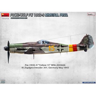 MiniArt Focke-Wulf FW 190D-9 Mimetall Prod. JG 301 - Basic Kit - 1:48
