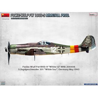 MiniArt Focke-Wulf FW 190D-9 Mimetall Prod. JG 301 - Basic Kit - 1:48