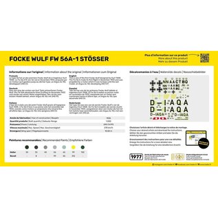Heller Focke-Wulf Fw 56A-1 Stösser - 1:72