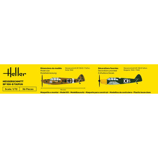 Heller Messerschmitt Bf 108B Taifun - 1:72