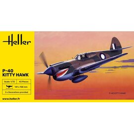 Heller Heller - Curtiss P-40 Kittyhawk - 1:72