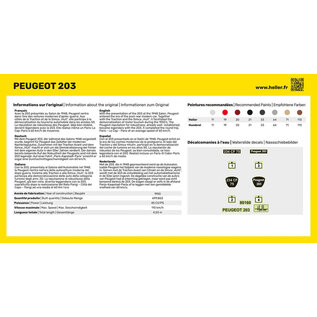 Heller Peugeot 203 - 1:43