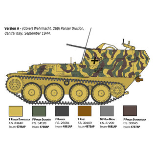 Italeri Sd.Kfz. 140 Flakpanzer 38(t) Gepard - 1:35