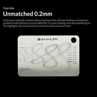 Gaahleri Airbrush Ace Series - Aventus Black Aurora 0,2 & 0,4mm