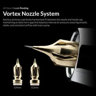 Gaahleri Airbrush Ace Series - Aventus Black Aurora 0,2 & 0,4mm