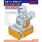 RPG Scale Model Mk-15 Mod.31 "SeaRAM" Close-in Weapon System w\additional armour - 1:35