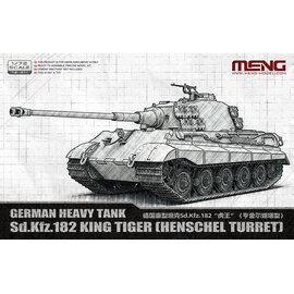 MENG MENG - German Heavy Tank Sd.Kfz.182 King Tiger (Henschel Turret) - 1:72