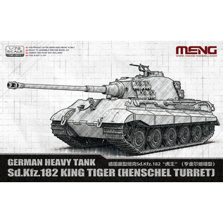 MENG German Heavy Tank Sd.Kfz.182 King Tiger (Henschel Turret) - 1:72