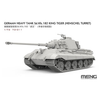 MENG German Heavy Tank Sd.Kfz.182 King Tiger (Henschel Turret) - 1:72