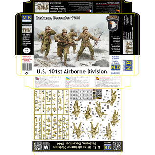 Master Box U.S. 101st Airborne Division, Bastogne, December 1944 - 1:35
