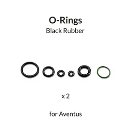 Gaahleri Gaahleri - Aventus O-Rings Black Rubber (6x2)