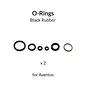 Gaahleri Aventus O-Rings Black Rubber (6x2)