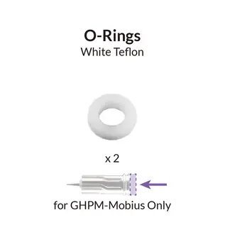 Gaahleri Mobius O-Rings White Teflon (2x)