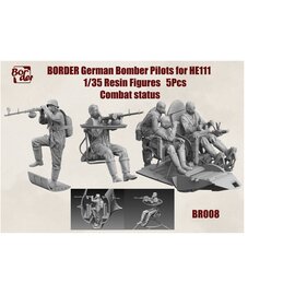 Border Model Border - German Bomber Pilots for He 111 (5pcs) Combat Status - 1:35