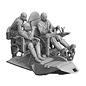 Border Model German Bomber Pilots for He 111 (5pcs) Combat Status - 1:35