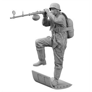 Border Model German Bomber Pilots for He 111 (5pcs) Combat Status - 1:35