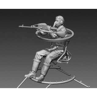 Border Model German Bomber Pilots for He 111 (5pcs) Combat Status - 1:35