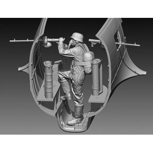 Border Model German Bomber Pilots for He 111 (5pcs) Combat Status - 1:35