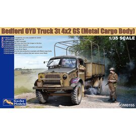 Gecko Models Gecko - Bedford OYD Truck 3t 4x2 GS (Metal Cargo Body) - 1:35