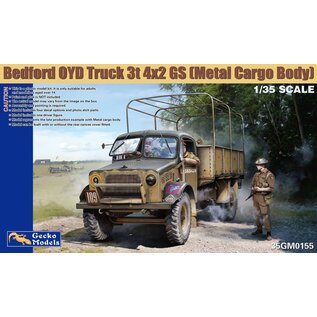 Gecko Models Bedford OYD Truck 3t 4x2 GS (Metal Cargo Body) - 1:35