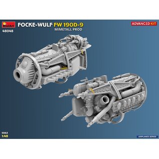 MiniArt Focke-Wulf FW 190D-9 Mimetall Prod. - Advanced Kit - 1:48