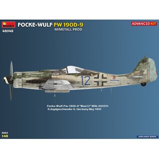 MiniArt Focke-Wulf FW 190D-9 Mimetall Prod. - Advanced Kit - 1:48