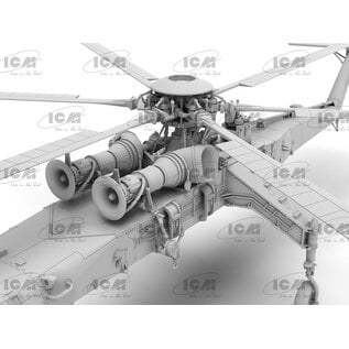 ICM Sikorsky CH-54A Tarhe - US Heavy Helicopter - 1:72