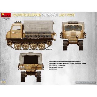 MiniArt Raupenschlepper Ost RSO/01. Last Prod. - 1:35