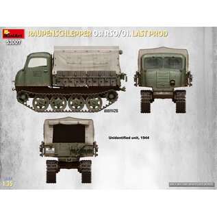 MiniArt Raupenschlepper Ost RSO/01. Last Prod. - 1:35