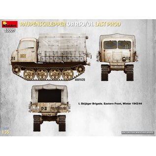 MiniArt Raupenschlepper Ost RSO/01. Last Prod. - 1:35
